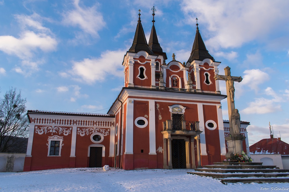 Prešovská kalvária, komplex barokových kaplniek a kostola na pahorku na západnom okraji Prešova